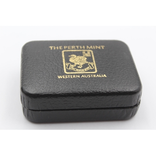 2283 - A boxed The Perth Mint Western Australia .999 silver bullion coin with certificate