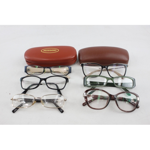 454 - A collection of spectacles to include Gucci, Chloe, Missoni, Longchamp etc.