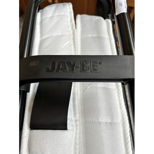 127 - A Jay-Be collapsible single bed