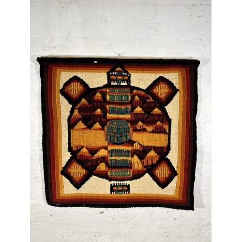 148 - A 1970s Australian wall hanging titled 