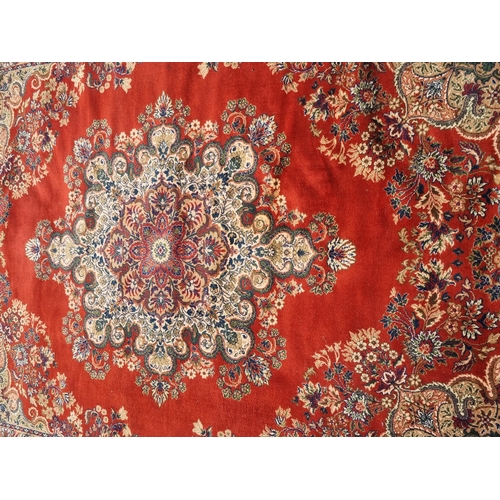 112 - A Keshan Super floral pattern rug - approx. 360cm x 275cm