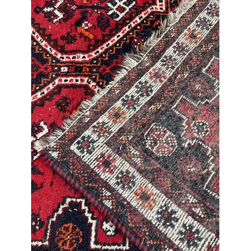 191 - A hand knotted rug made in Iran - approx. 199cm x 120cm