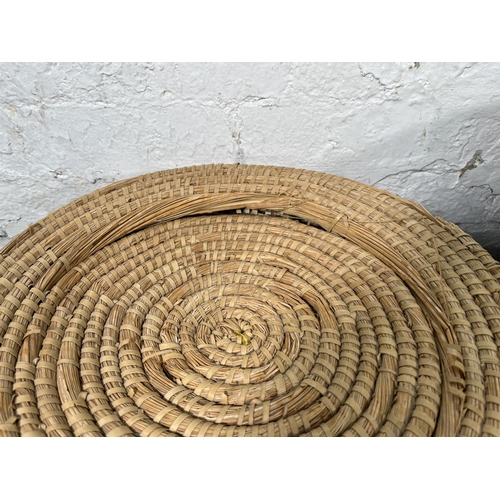 147 - Eight wicker baskets