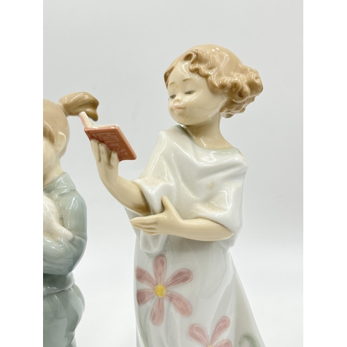 315 - Five Nao porcelain figurines to include no. 1139 Sleepy Head, no. 1108 My Rag Doll etc.