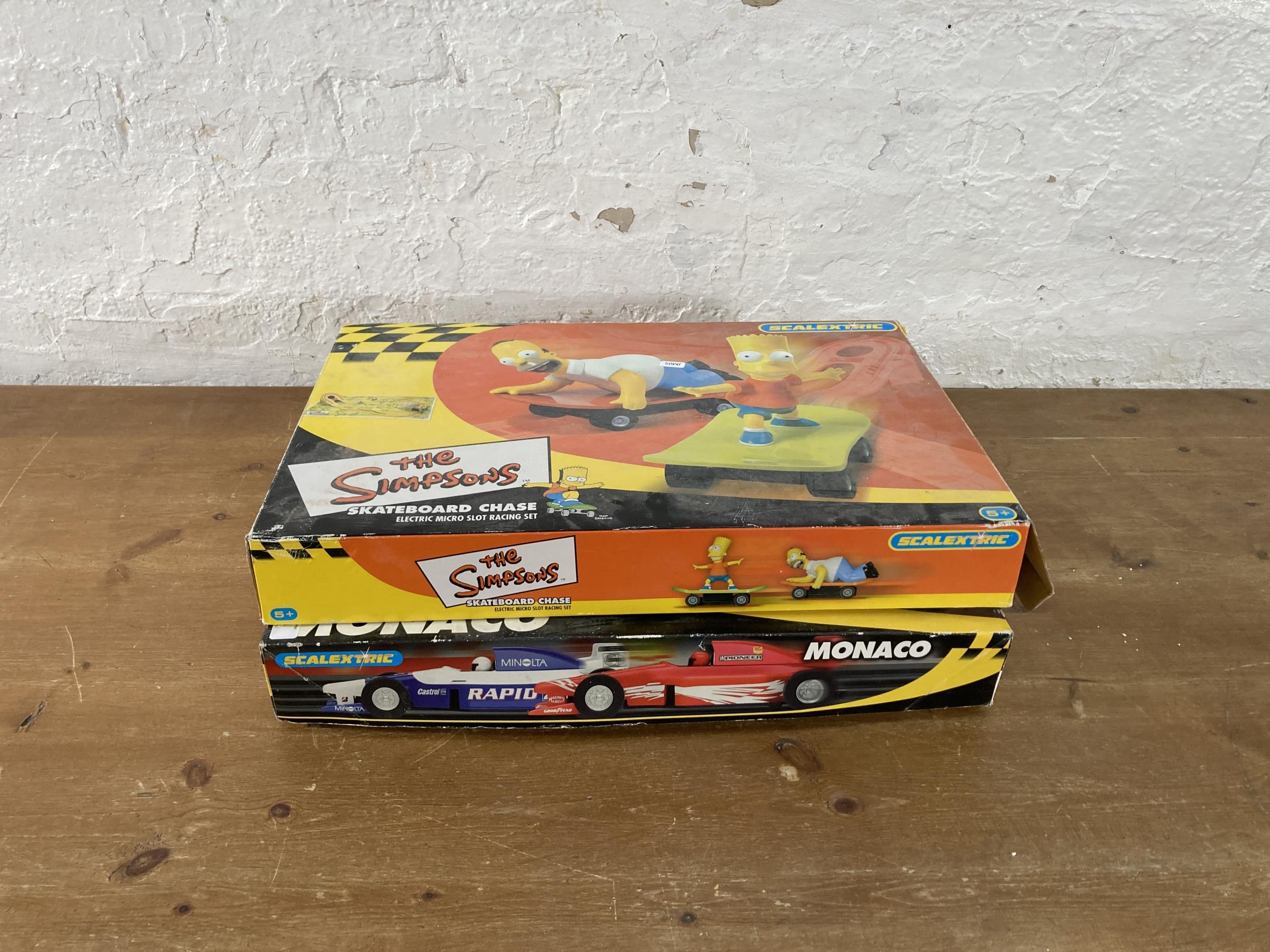 Simpsons scalextric on sale