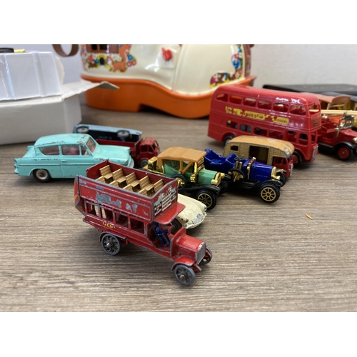 409 - A collection of toys and games to include Matchbox Play Boot Live-n-Learn no. LL100, Meccano Ltd Din... 