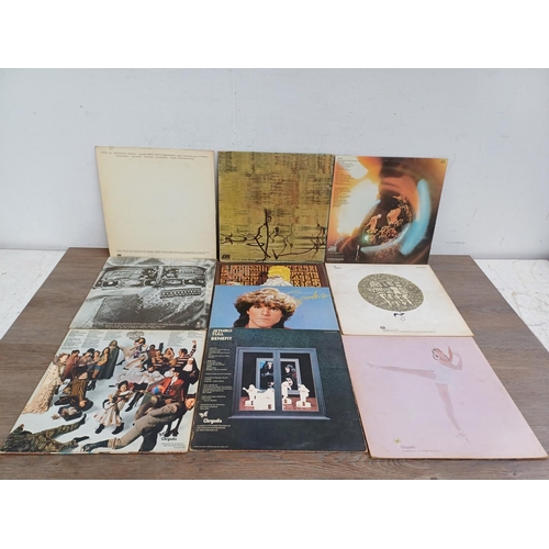 630 - Ten LP vinyl records, Sparks, four Jethro Tull, Terry Reid, Roberta Flack, Neil Young, Miles Davis, ... 