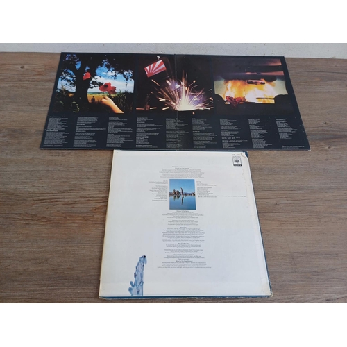 633 - Two Pink Floyd LP vinyl records, 'The Final Cut' and 'Wish You Were Here'