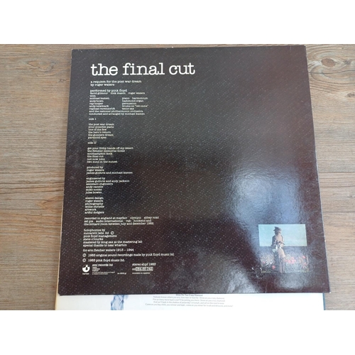 633 - Two Pink Floyd LP vinyl records, 'The Final Cut' and 'Wish You Were Here'