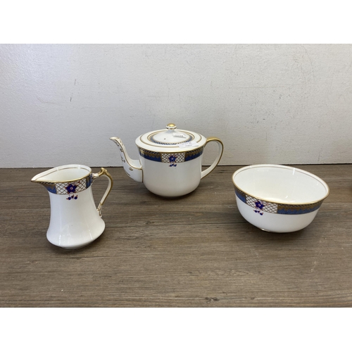 349A - A collection of 1920's Salisbury China Glen teaware