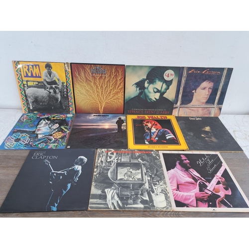 619 - A collection of LP vinyl records to include Uriah Heep, Saxon, The Who, Thin Lizzy, Faces, Jackson B... 