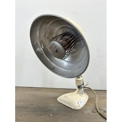 508 - A mid 20th century Pifco Infradette infrared and radiant heat lamp - approx. 33cm high