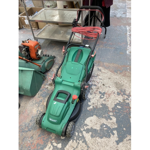 867 - A Qualcast 240v lawn mower