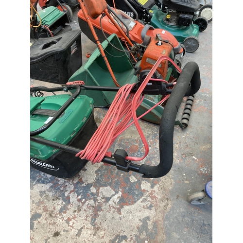 867 - A Qualcast 240v lawn mower