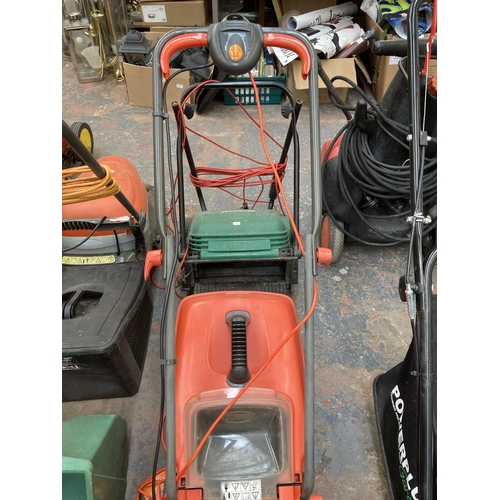 891 - A Flymo Chevron 32vc 240v lawn mower