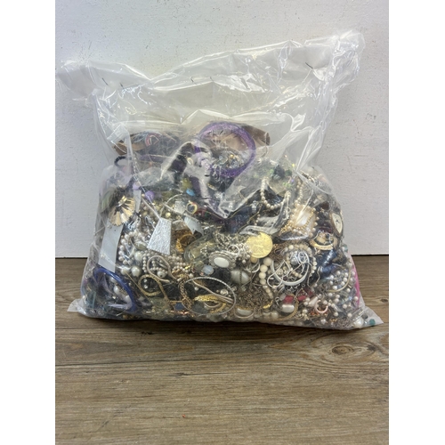 448 - Approx. 10kg of assorted costume jewellery