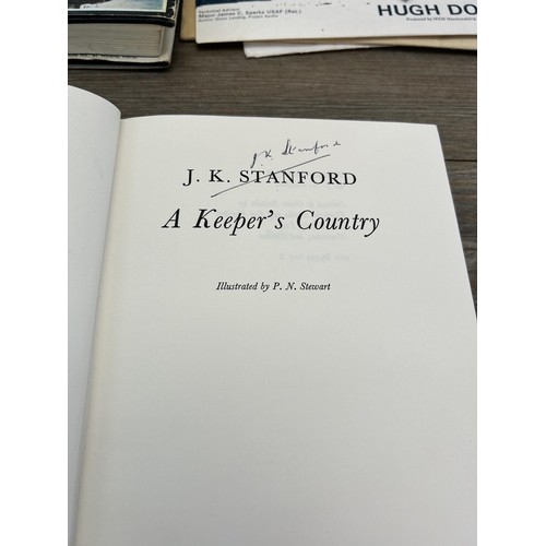 473 - Six books to include The Magic Of A Name by Harold Nockolds, A Keeper's Country by J. K. Stanford si... 