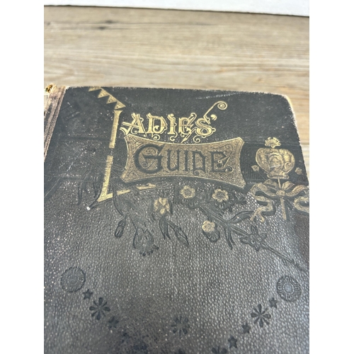 479 - A late 19th century Ladies' Guide In Health And Disease hardback book with coloured plates