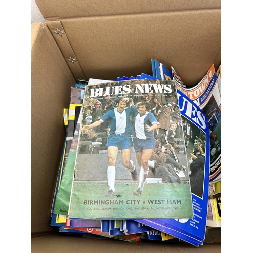 481 - A collection of football memorabilia to include Port Vale official programmes, Everton official prog... 