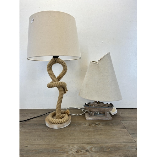 The range on sale rope lamp