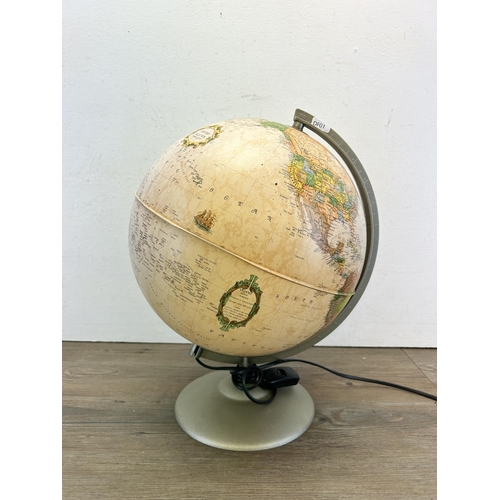 505 - A Nova Rico Heritage Collection illuminating globe - approx. 40cm high