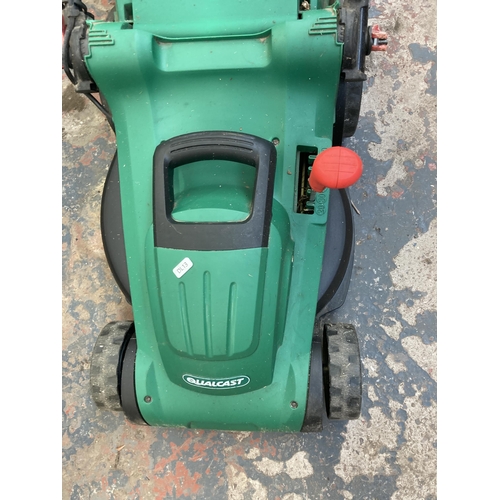 867 - A Qualcast 240v lawn mower