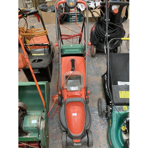 891 - A Flymo Chevron 32vc 240v lawn mower