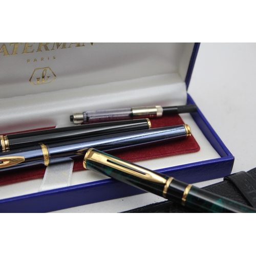 2274 - Three Waterman fountain pens