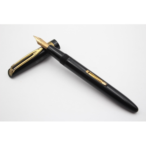 2280 - A Waterman L3 black fountain pen with 14ct gold nib