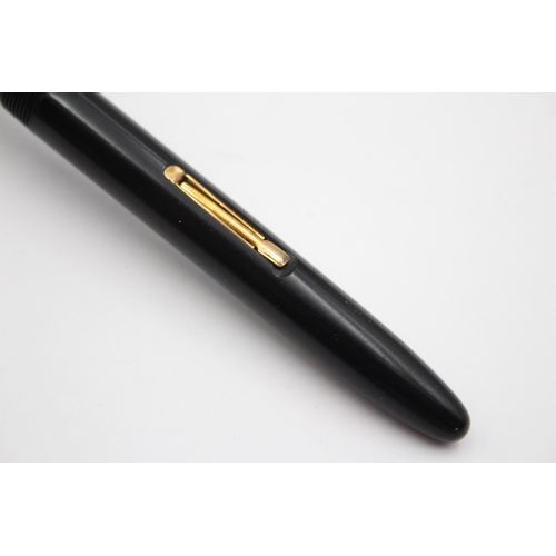 2280 - A Waterman L3 black fountain pen with 14ct gold nib