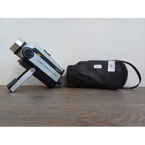 642 - A cased early 1970s Canon Auto Zoom 318M Super8 cine camera