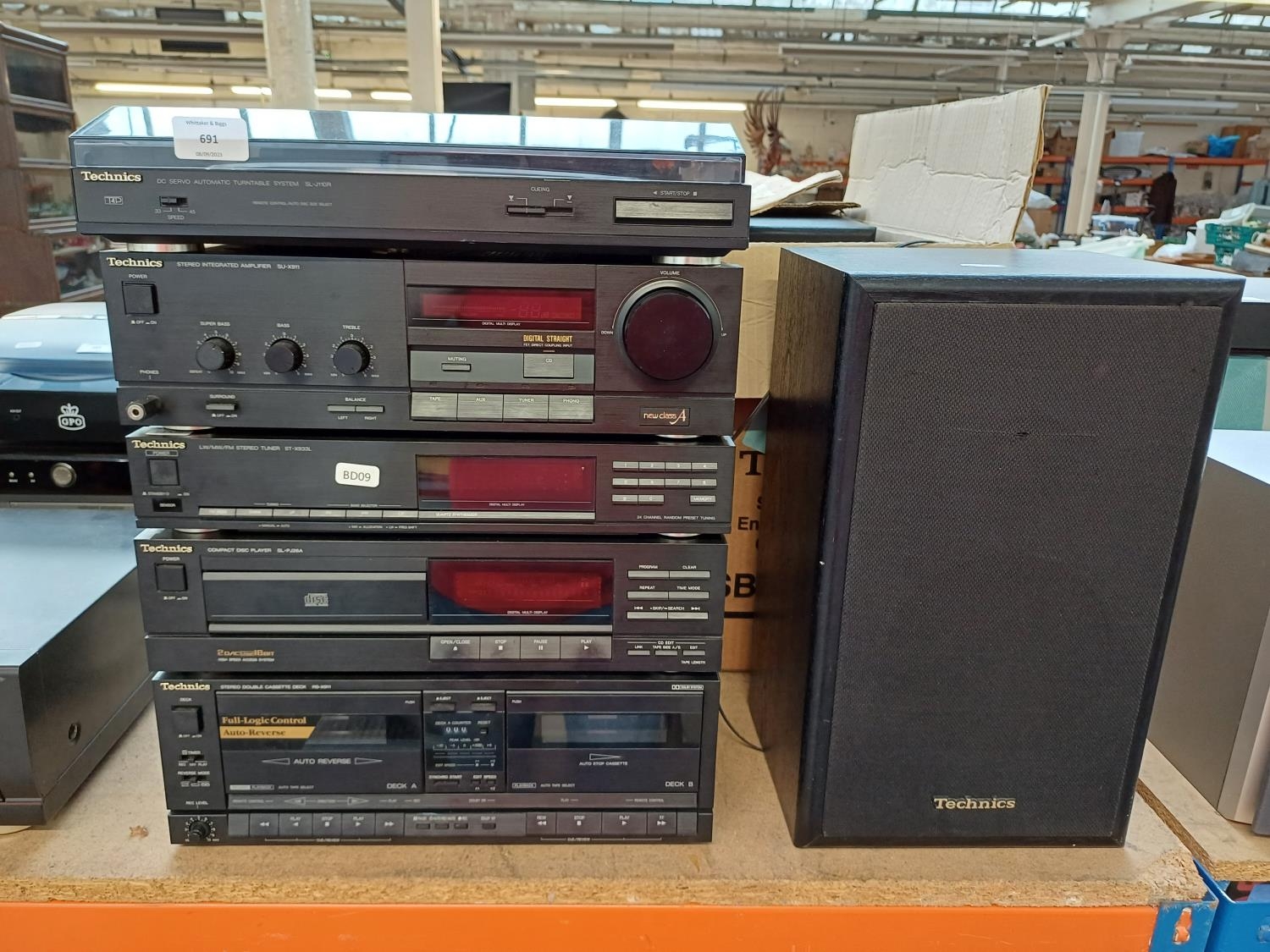 Technics SH−EX TECHNICS SH-8058 Stereo Graphic Equalizer Programmable