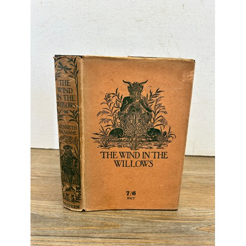 540 - An early 20th century The Wind in the Willows Fifteenth Edition hardback book