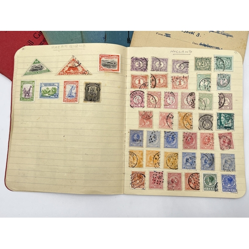 2348 - A collection of worldwide stamps