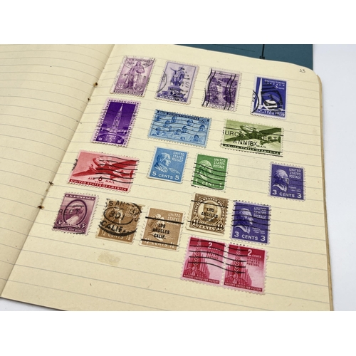 2348 - A collection of worldwide stamps