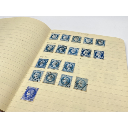 2348 - A collection of worldwide stamps