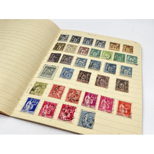 2348 - A collection of worldwide stamps