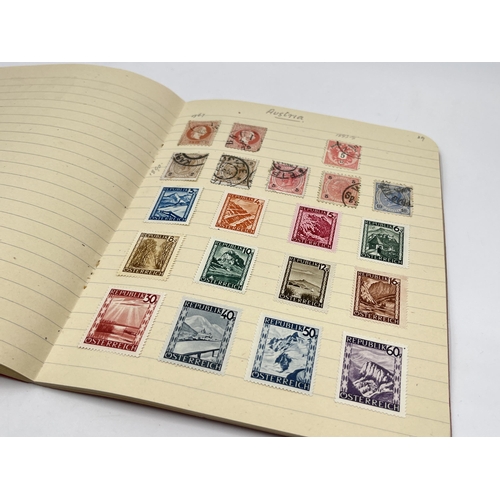 2348 - A collection of worldwide stamps