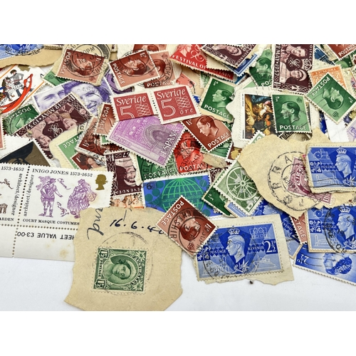 2358 - A collection of worldwide stamps