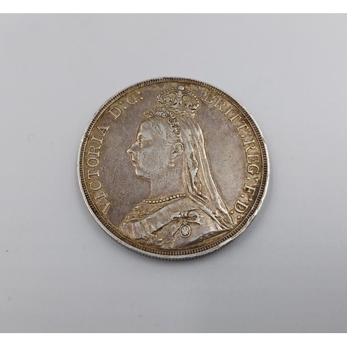 2360 - A 92.5% silver 1889 crown