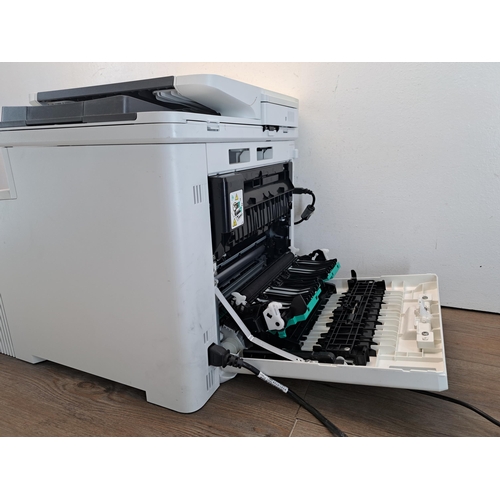 800 - An HP MFP M477fdn Color Laser Jet Pro printer