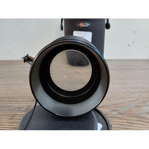 682 - A cased Raynox 0.66X ∅72mm HD wide angle conversion lens fitted with RT5255 adaptor tube