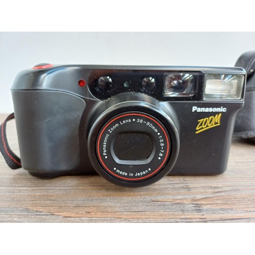 684 - A cased Panasonic C-2000ZM 35mm compact camera