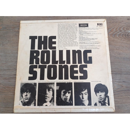 761 - Three Rolling Stones items, 'The Rolling Stones' mono LP (LK 4605), 'Get Stoned' 2LP and 'Forty Lick... 