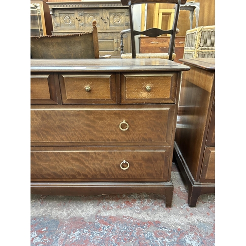 171 - A Stag Minstrel mahogany chest of drawers - approx. 72cm high x 107cm wide x 46cm deep