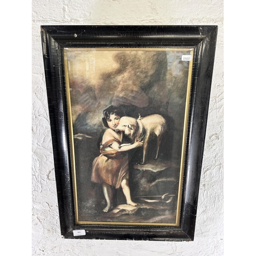 263 - An early 20th century framed Alfred Edwin Lake watercolour, dated 1923 - approx. 61cm high x42cm wid... 