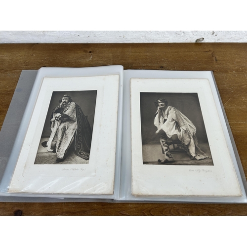 271 - Thirty two Victorian Shakespeare play photographs to include Cleopatra, Romeo, Lady Macbeth etc.