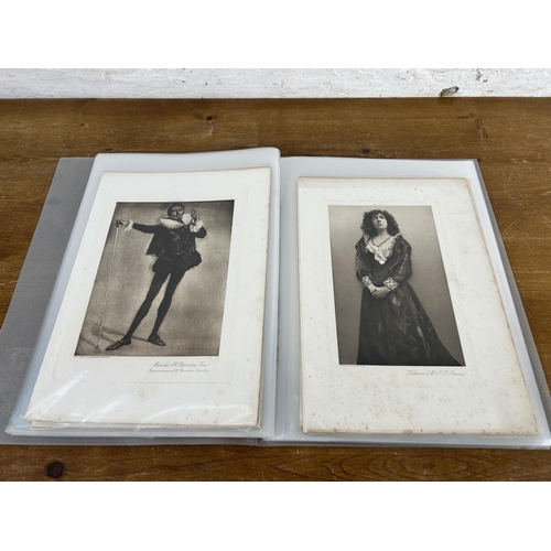 271 - Thirty two Victorian Shakespeare play photographs to include Cleopatra, Romeo, Lady Macbeth etc.