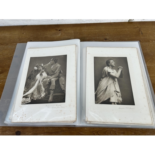 271 - Thirty two Victorian Shakespeare play photographs to include Cleopatra, Romeo, Lady Macbeth etc.