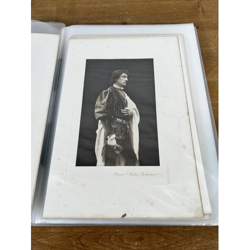 271 - Thirty two Victorian Shakespeare play photographs to include Cleopatra, Romeo, Lady Macbeth etc.